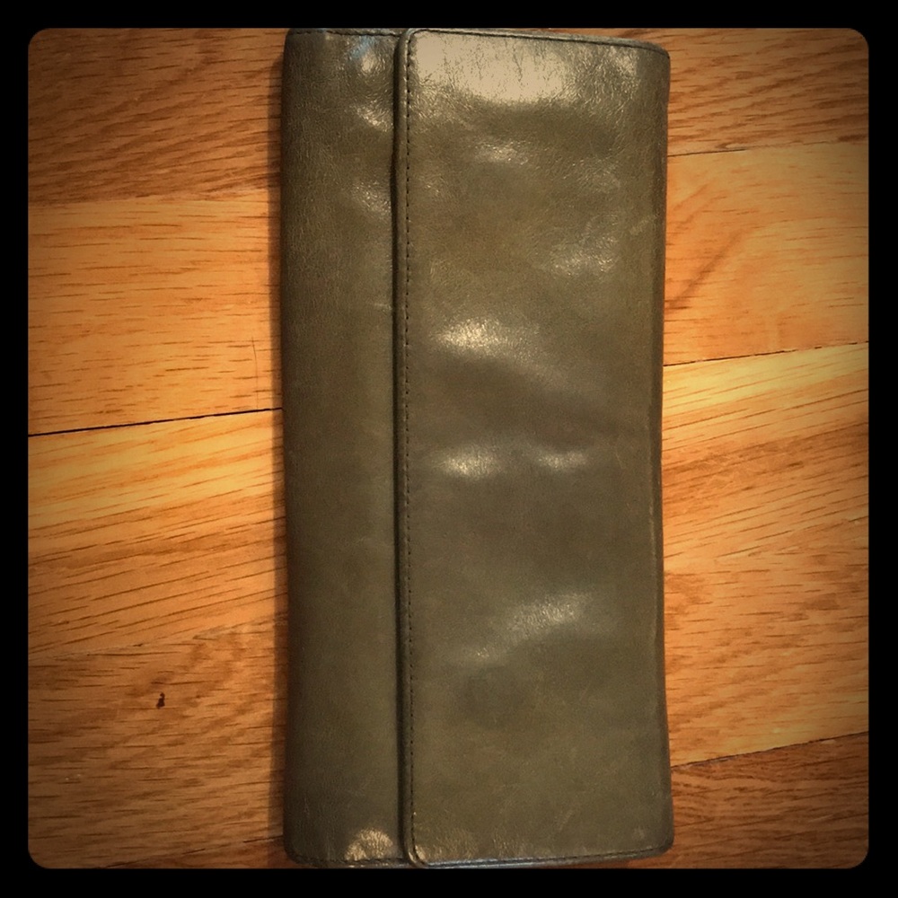 Hobo wallet, olive green